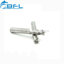 BFL carburo 3 flauta endmill para aluminio, endmill para aluminio